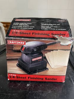 Craftsman 1/4 Sheet Finishing Sander