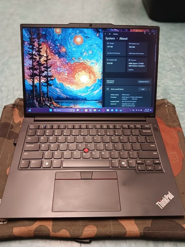 Lenova, Think Pad E14. Gen 6