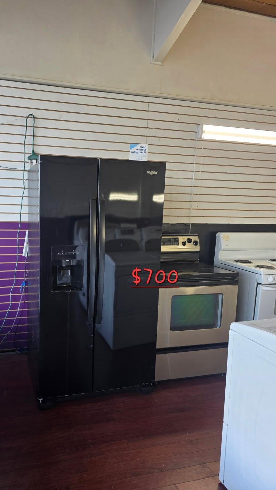 Whirlpool Refrigerator and Stove Combo