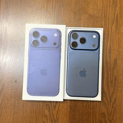 iPhone 17 Pro Deep Blue 256GB Unlocked (CRACKED SCREEN)