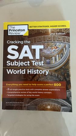 SAT World History Subject Test Review