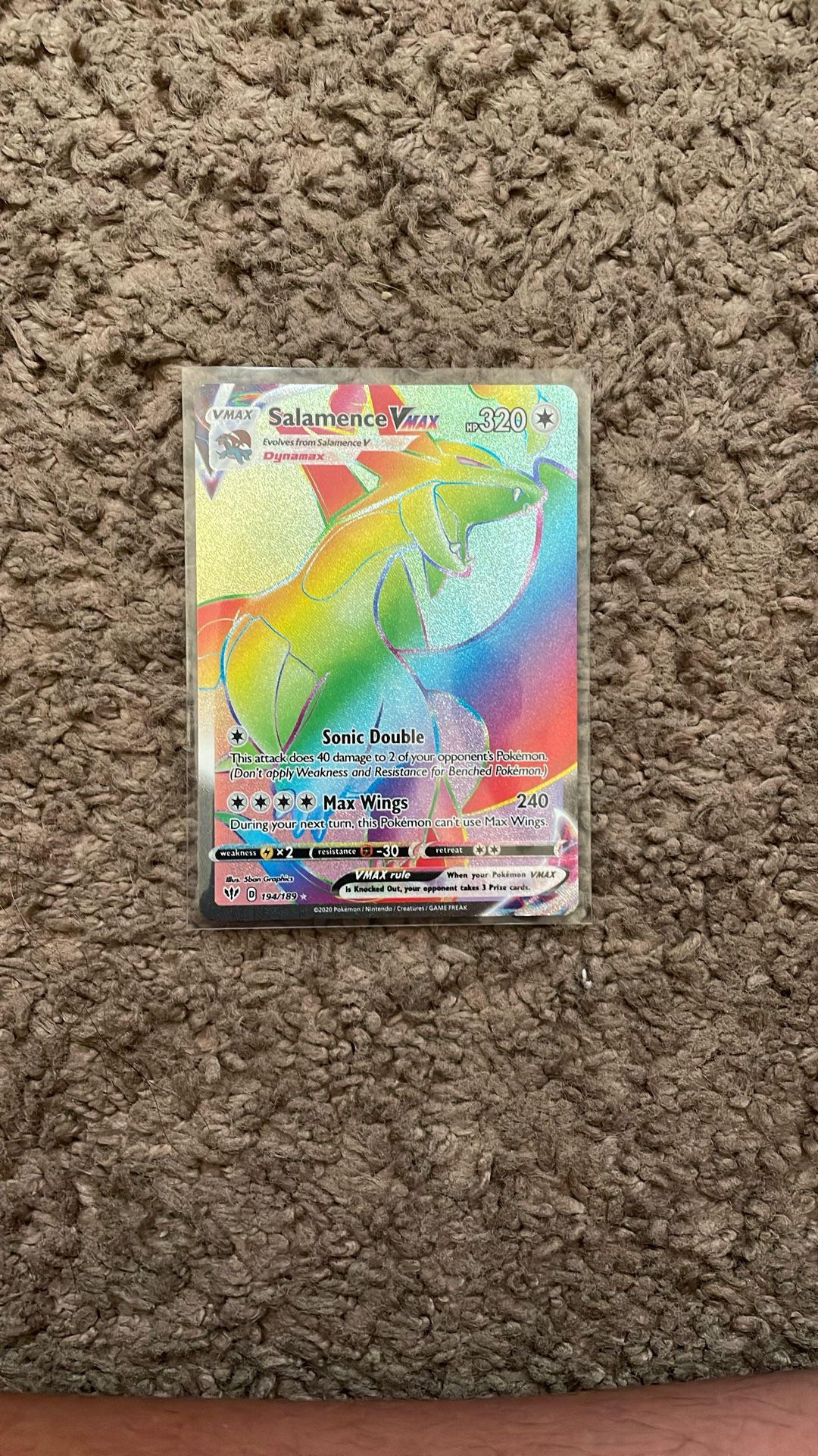 Salamance Vmax Rainbow