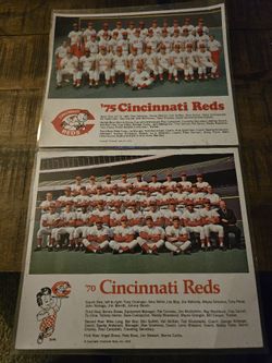 Reds Frischs 1970 & 1975 Team Photos
