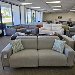 Fabric Reclining Sofa  - Adney 