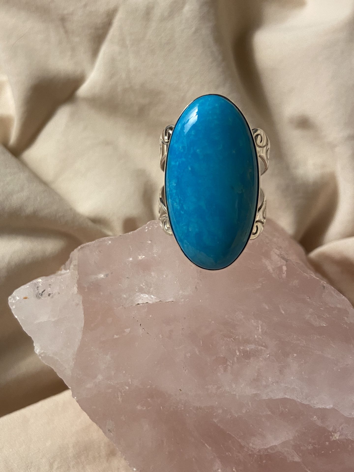 REDSKIN TURQUOISE STERLING Ring