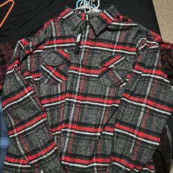 Buttoned Sweatshirt 