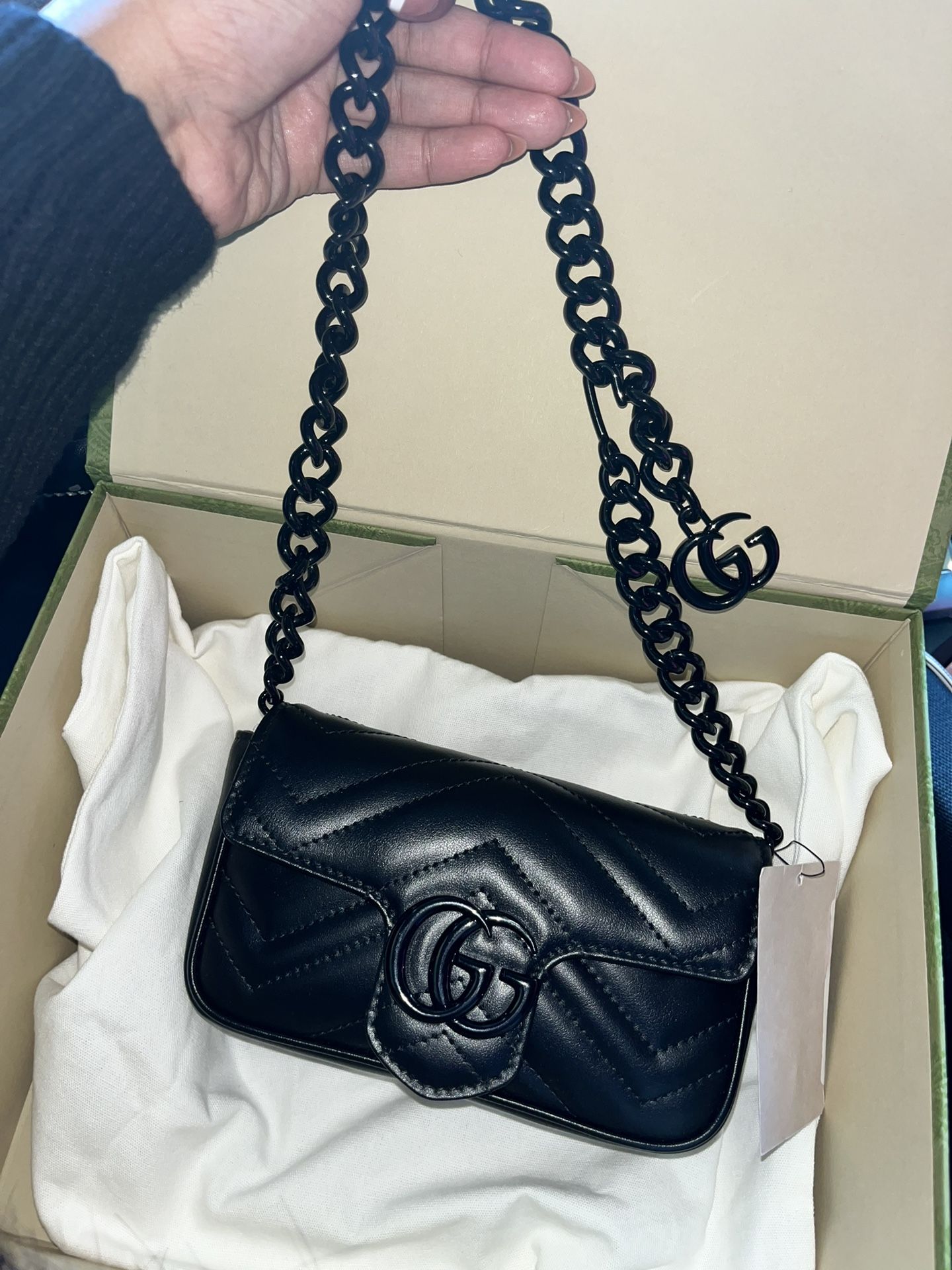 *REAL* Double G Marmont GUCCI bag