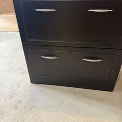 Credenza 2 Drawer In Espresso