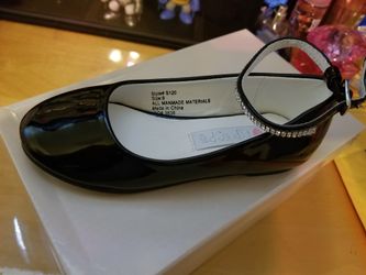 Black toddler shoes size 9