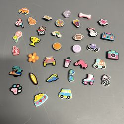 Assorted new croc charms .25 Cents Each