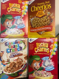 General Mills Cereal Variety Bundle (4 Boxes)