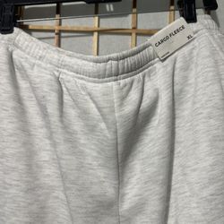 Grey Cargo Joggers