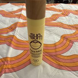 NIB- UNUSED SEALED- Sun Bum SPF 45 3.4 oz Face Mist