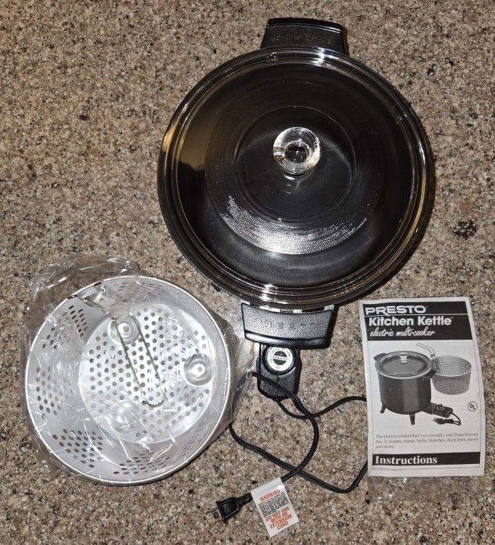 Presto Kitchen Kettle Electric Multi-Cooker $10