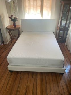Delivery Available /Queen size bed frame and mattress