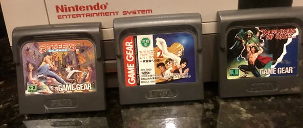 Sega Game Gear games