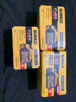 Dewalt Flexvolt 12AH…$140