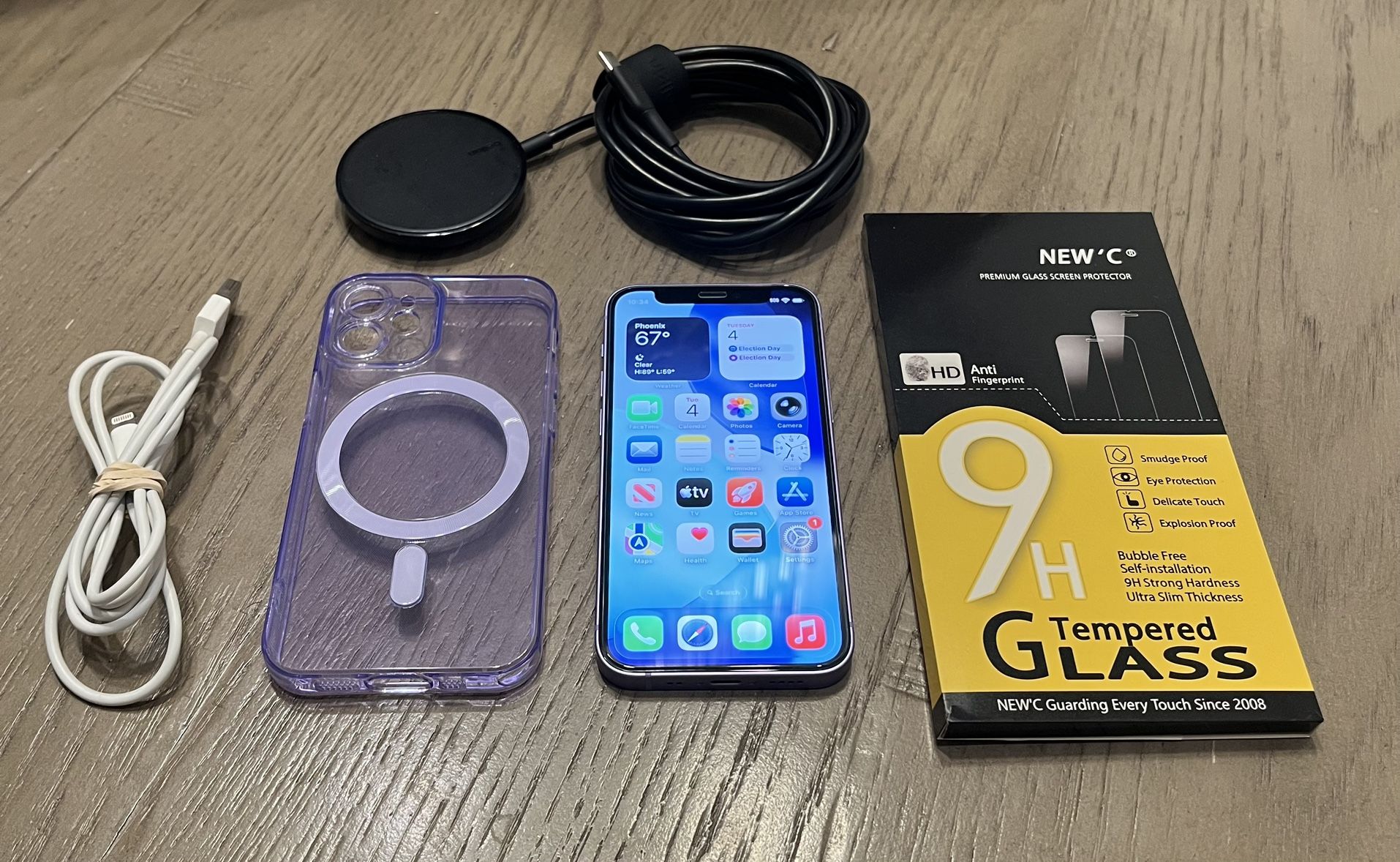 Like New Unlocked Apple iPhone 12 Mini 128GB Purple