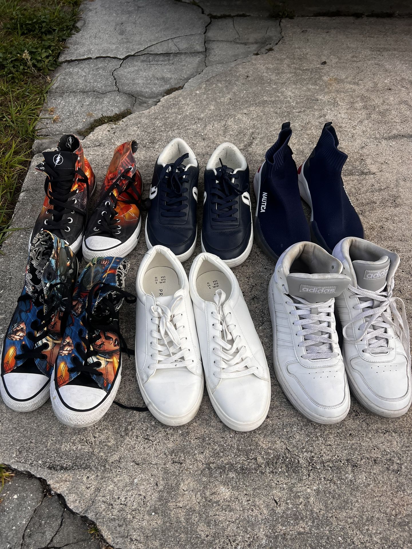 Sneakers Used.
