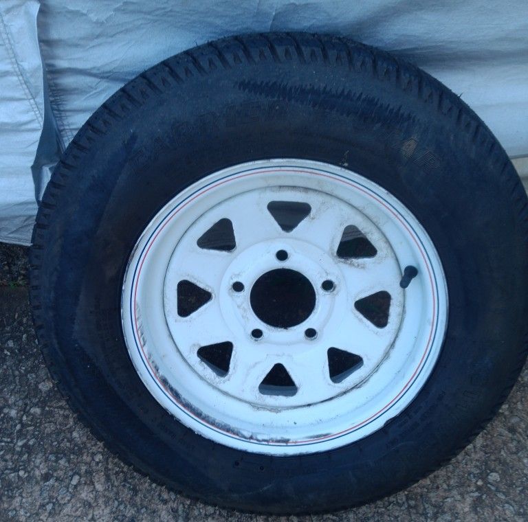 1 ) T175/80D13 Trailer Tire