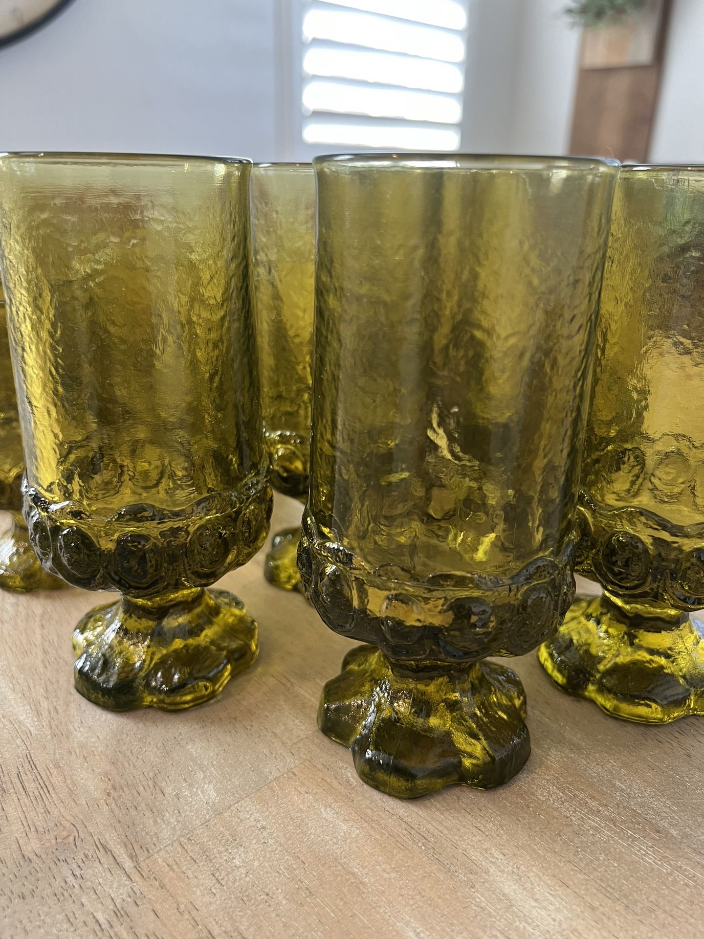 Vintage Tiffin Franciscan Madeira Goblets 