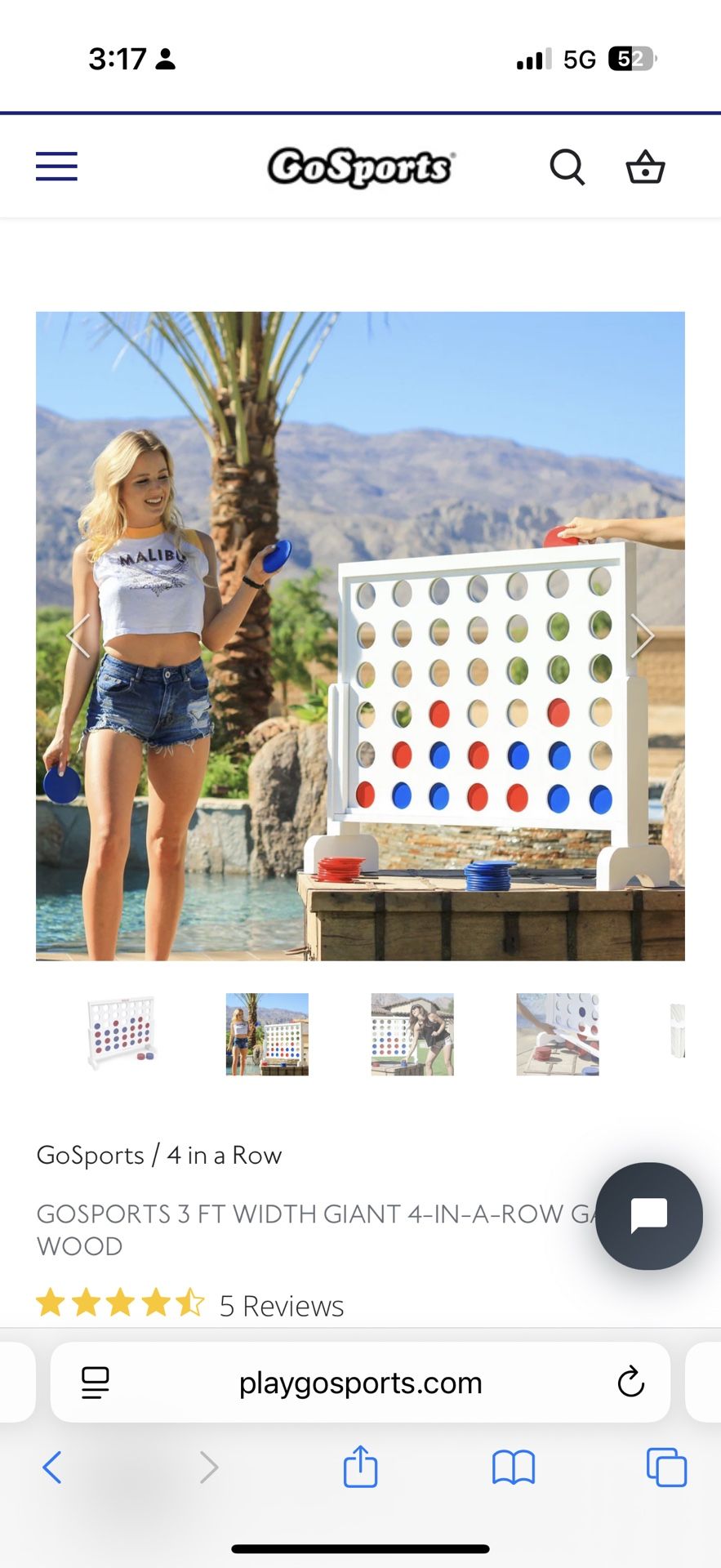 Giant Connect 4 Game