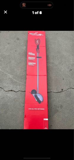 M18 FUEL 18V 8 in. Brushless Cordless Battery Powered Straight Shaft Lawn Edger (Tool-Only)