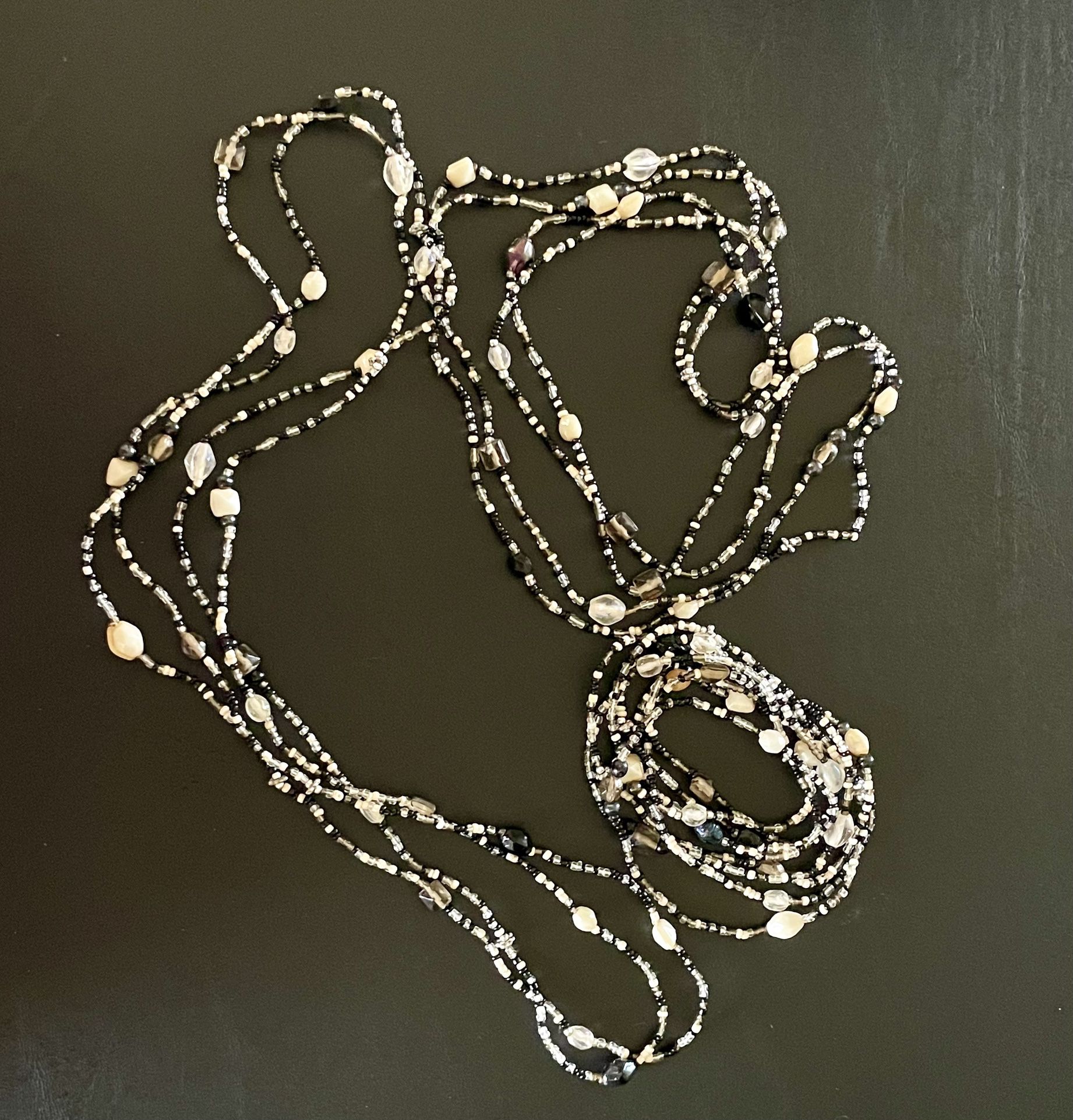 Beaded Necklaces. Set Of Three