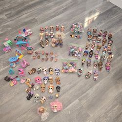 LOL Dolls And Accessories With Props