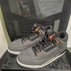 Jordan 3 Fear Size 10