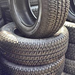 275/70/18 Vendo Un Set De Llantas Marca Michelin Con 80% De Vida Las 4 Incluye Instalación Y Balanceo✅💥📲 