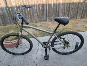 Matte Olive Green bike