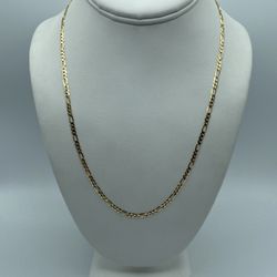 14kt Yellow Gold Figaro Link Chain 20”