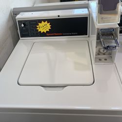 Commercial Washer With Coin-Op Box - Take It For Zero Down Ask For Details!
