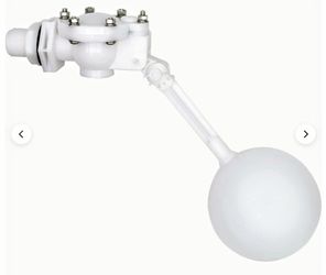 Heavy Duty 3/4 Water Tank Pond Float Valve - High Flow Rate - Adjustable Arm