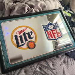 Miller Lite NFL Mirror