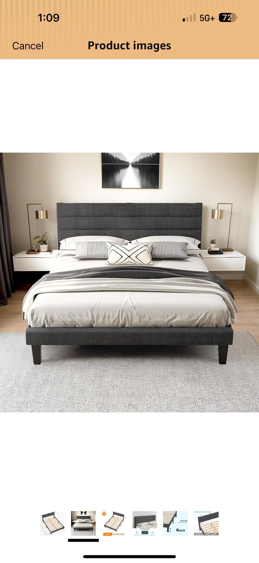 New Full Size Bed Frame 