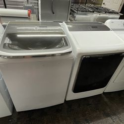 Samsung Set Washer and Dryer Electric