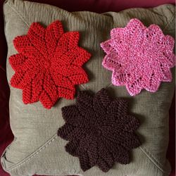 Knitted Flowers
