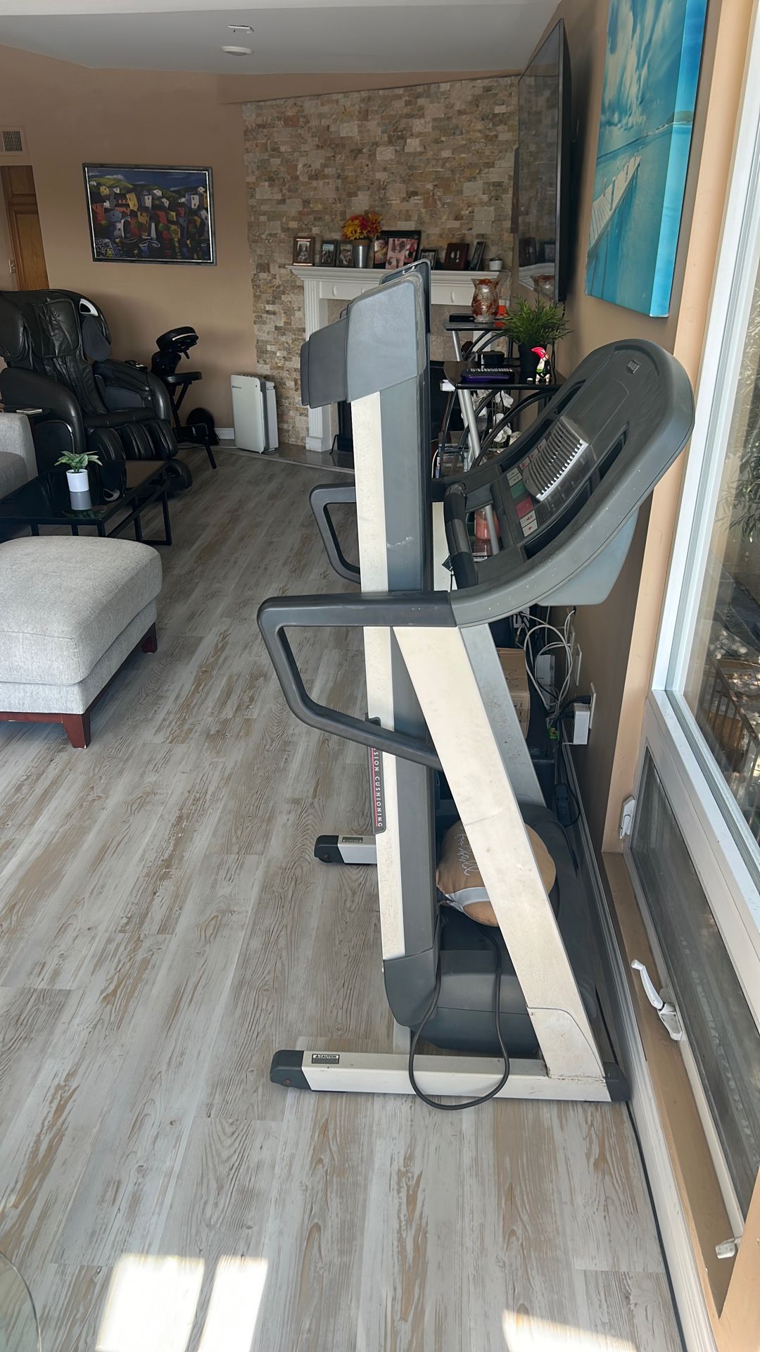 Treadmill works Great but Taking Up Space