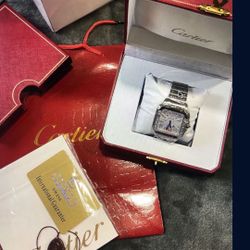 Cartier Santos Skeleton 