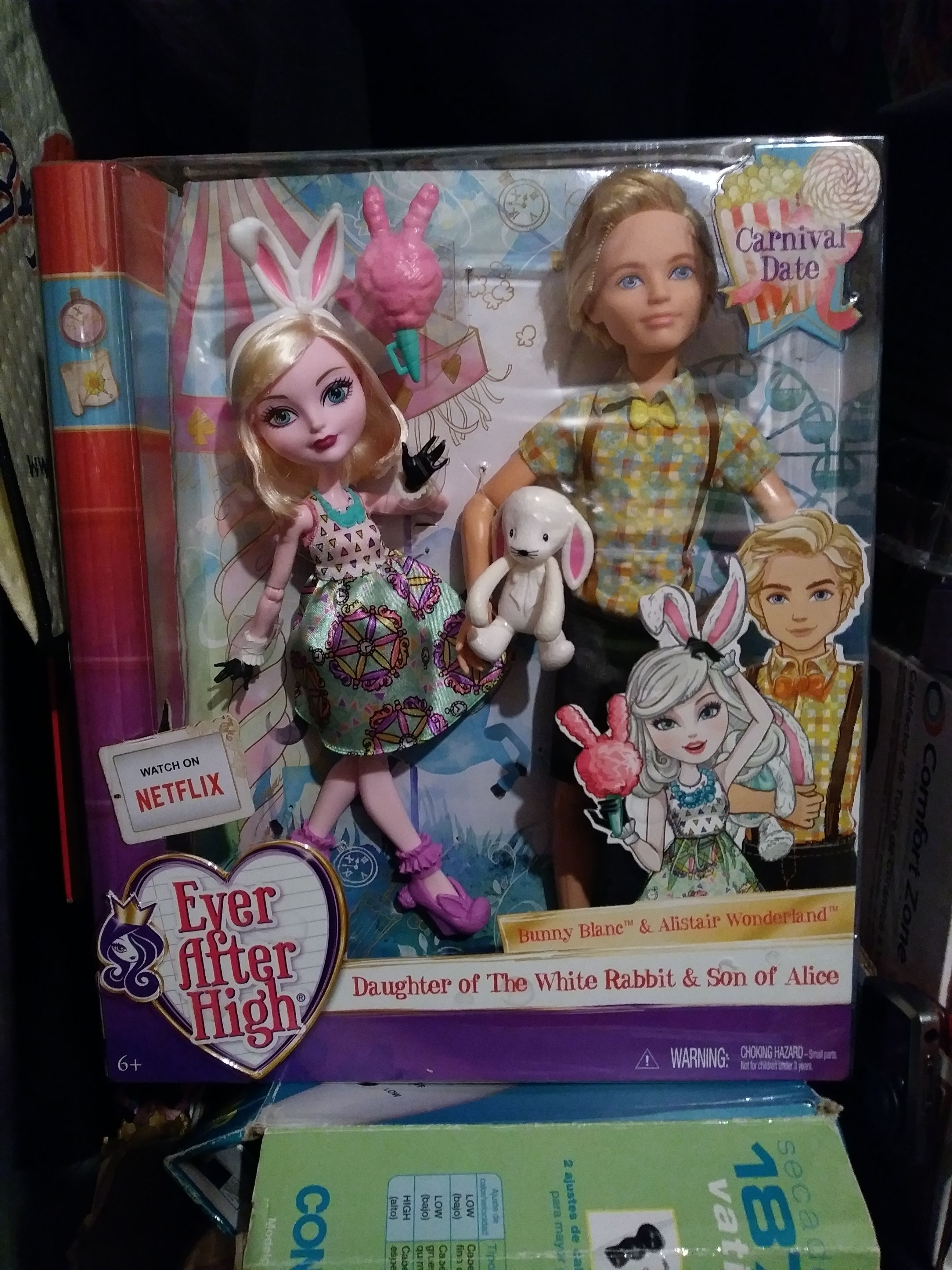 EVER AFTER HIGH BUNNY BLANC DOLL - GTIN/EAN/UPC 887961041729