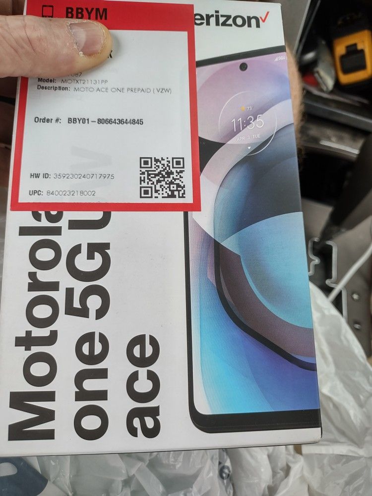New 5g Verizon Motorola Phone