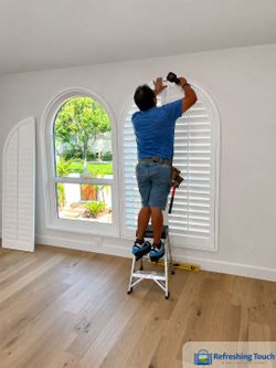 Plantation Shutters, Wood Shutters, Interior Shutters, Custom Made, Installation - 909-681-7003