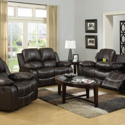 3 Pc Living Room Set 