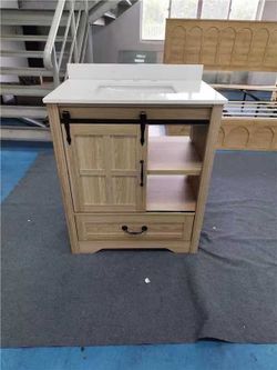 Brand new Farmhouse Bathroom Vanity with Sink Top