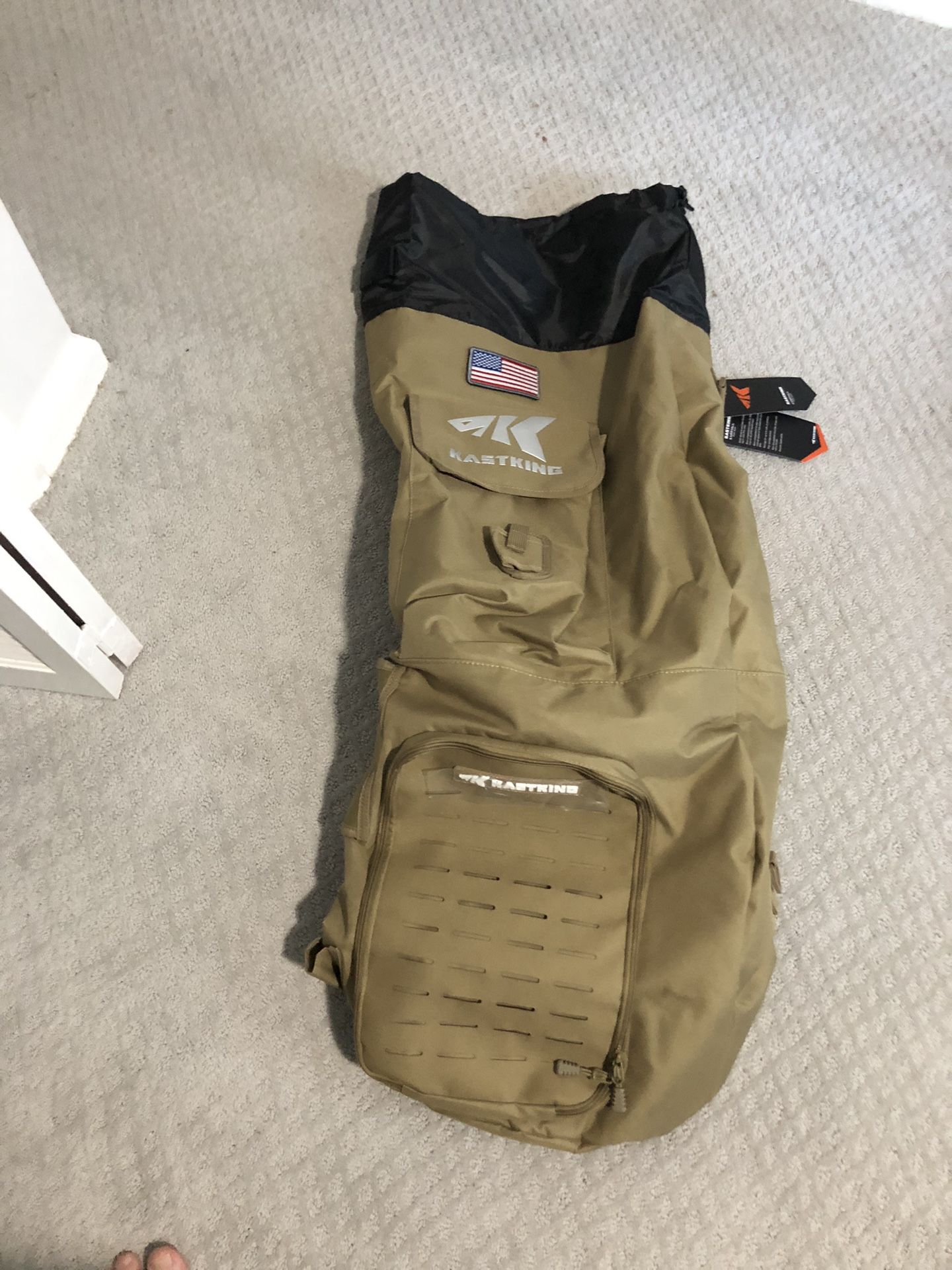 KastKing Karryall Fishing Rod Bag, 81L Large Storage Water-resistant Rod Case