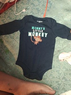 Garanimals 0-3M long sleeve onesie