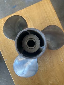 Stainless steel boat prop