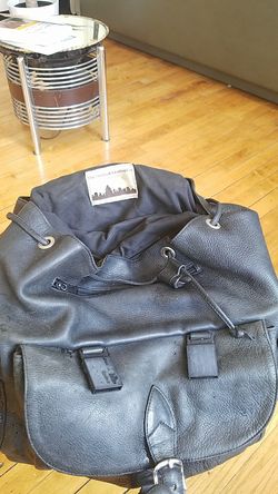 Leather day bag